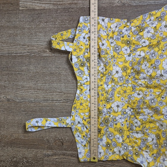 Modcloth Yellow Floral Dress - Picture 5 of 6